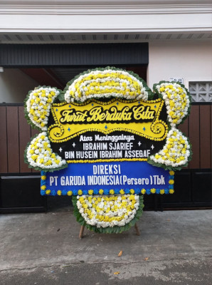 Papan Bunga Duka di Triharjo