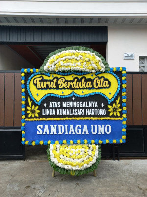 Papan Bunga Duka di Triharjo